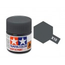 Tamiya paint acrilico X10 Gun metal, 10ml