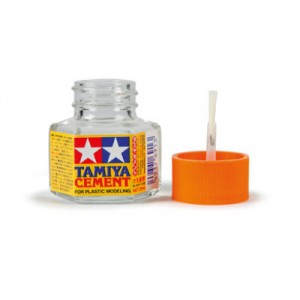 Colla a pennello Tamiya cement per plastica, 20ml