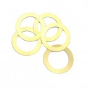 Guarnizione testa 3,5cc corsa lunga spessore 0,15mm ottone, 5pz.
