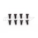 T075 M2.6XX6mm flat head screw, 8pcs.