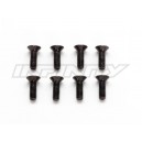 T076 M2.6X8mm flat head screw, 8pcs.