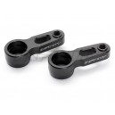 T093 Alu belcrank 18mm black, 2pcs.