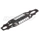 T109 Allu flex main chassis 2mm 7075 black